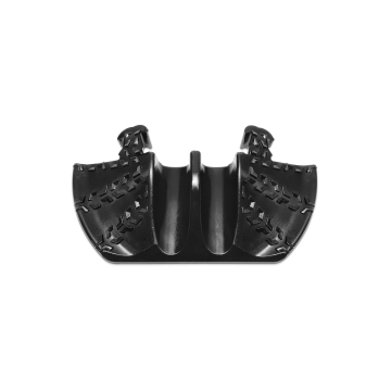 Defender® MICRO Endstück Male für die gleichnamige 2-Kanal Kabelbrücke in Detailansicht