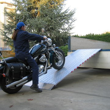 Auffahrrampen Motorrad - bis 1,58t Tragkraft