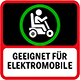 Geeignet für Elektromobile