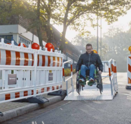 Baustellenrampen für Rollstühle – sichere Übergänge