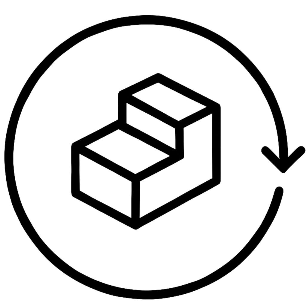 Langlebig & Modular Icon