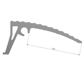 Zungenkopfauflage L120