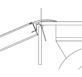 Sicherungsplatte (Aluminiumlasche)