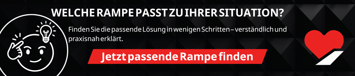 Welche Rampe brauche ich – Auswahlhilfe für Rampen und Lösungen